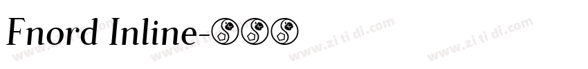 Fnord Inline字体转换